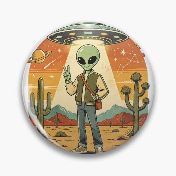 Item preview, Keep Looking Up Alien Vintage Graphic designed and sold by NatalieJeans.