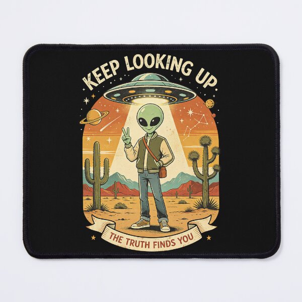 Item preview, Keep Looking Up Alien Vintage Graphic designed and sold by NatalieJeans.