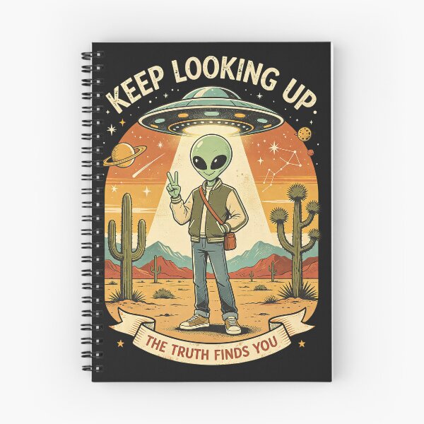 Item preview, Keep Looking Up Alien Vintage Graphic designed and sold by NatalieJeans.