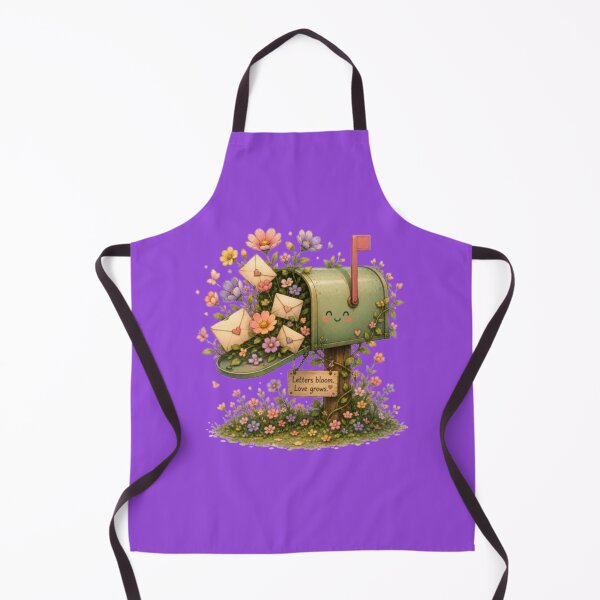 Item preview, Letters Bloom Love Grows Cute Mailbox Flowery Love Letters Art designed and sold by Miheerala.
