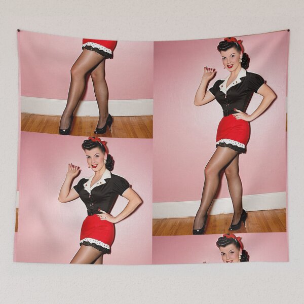 Item preview, Fashion - Stylized Female Silhouette, Vintage Aesthetic of the Fifties designed and sold by Beat-It.