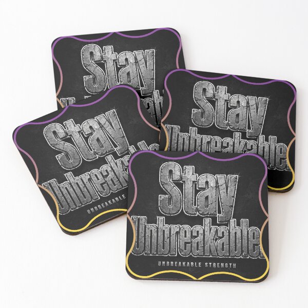 Item preview, Stay Unbreakable  designed and sold by Geordesign.