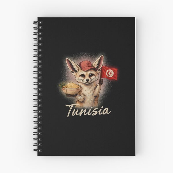 Item preview, Tunisia Fennec Fox Tunisian Flag Couscous Bowl Mascot designed and sold by Enea Kelo.