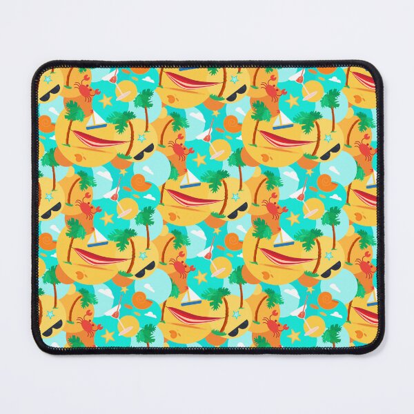 Item preview, Tropical Beach Seamless Pattern designed and sold by KAYJAY DESIGNS.