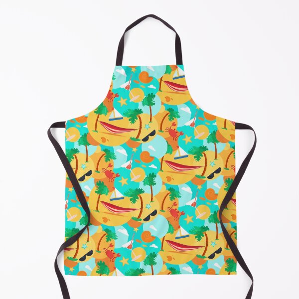 Item preview, Tropical Beach Seamless Pattern designed and sold by KAYJAY DESIGNS.