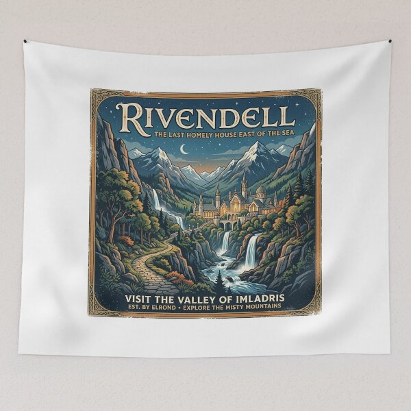 Item preview, Visit The Valley Of Imladris designed and sold by Bad-Decisions-Designs.