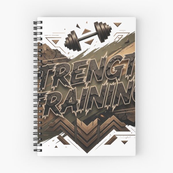 Item preview, Dynamic STRENGTH TRAINING 3D Text Art designed and sold by dazzlemakers.