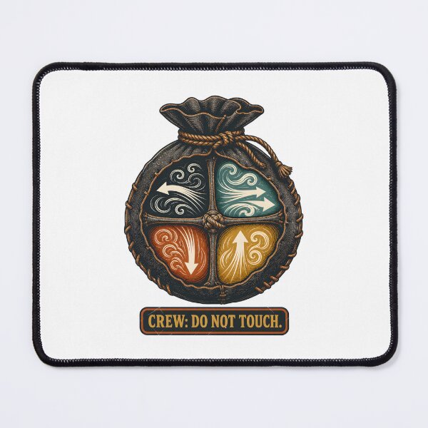 Item preview, The Odyssey - Crew, Do Not Touch the Wind Bag designed and sold by Fenay Designs.
