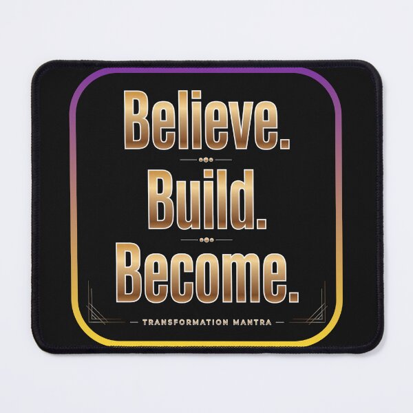Item preview, Believe. Build. Become. designed and sold by Geordesign.
