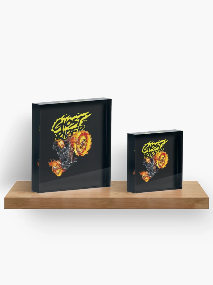 Thumbnail 3 of 5, Acrylic Block, Ghost Rider designed and sold by Ricky0890.