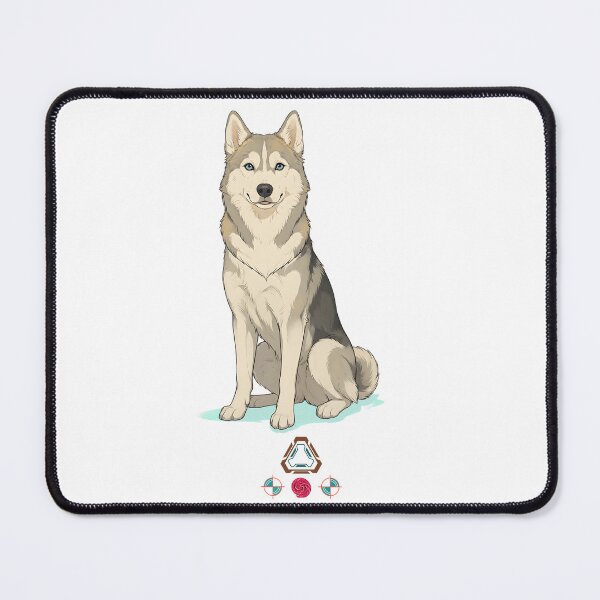 Item preview, Majestic Siberian Husky Dog Portrait | Beautiful Blue Eyes Husky Art designed and sold by Whimsy Trail Co.