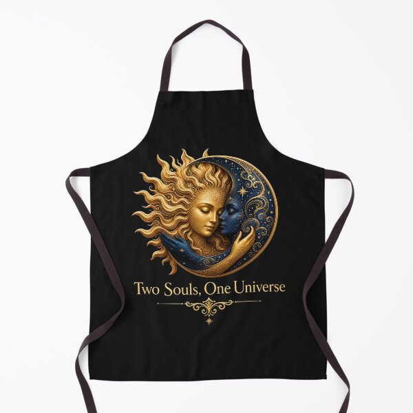 Item preview, Two Souls One Universe Sun and Moon Embrace designed and sold by Aliplus+.