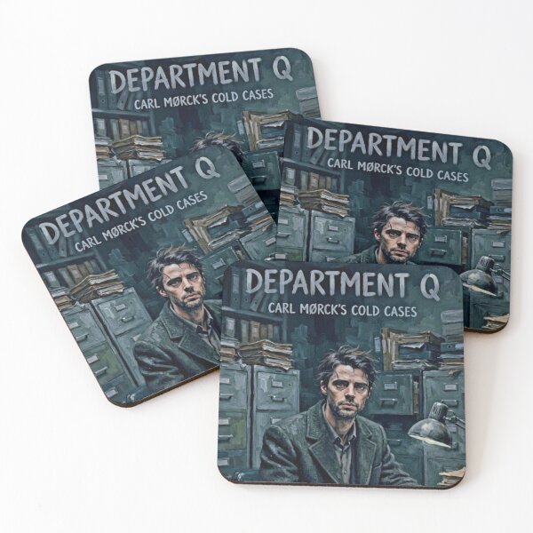 Item preview, Department Q Crime Thriller Fine Art Tribute designed and sold by Art's Diner.