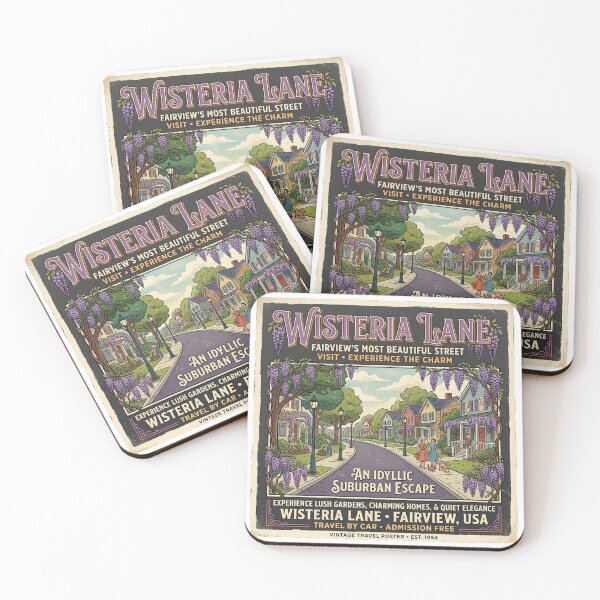 Item preview, Visit Wisteria Lane designed and sold by Bad-Decisions-Designs.