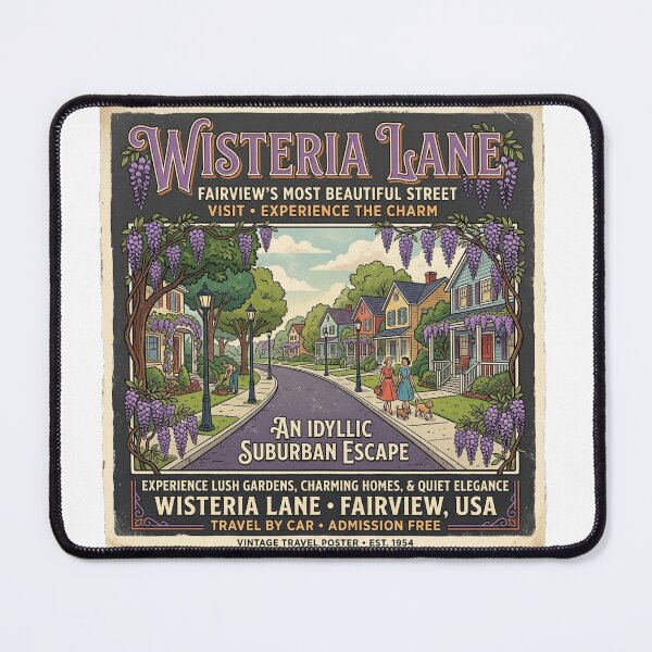 Item preview, Visit Wisteria Lane designed and sold by Bad-Decisions-Designs.