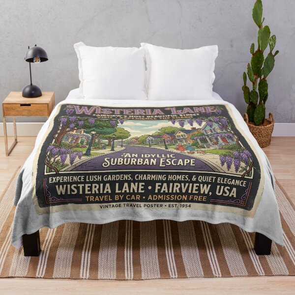 Item preview, Visit Wisteria Lane designed and sold by Bad-Decisions-Designs.