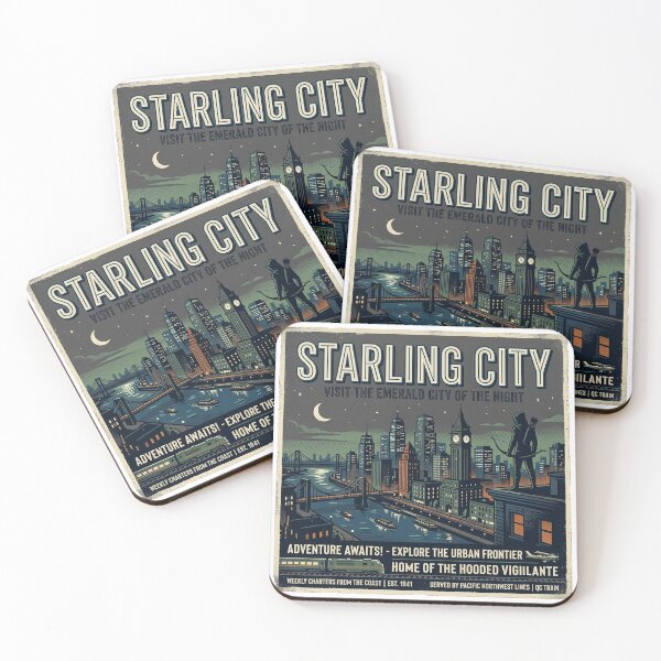 Item preview, Visit The Emerald City Of The Night designed and sold by Bad-Decisions-Designs.
