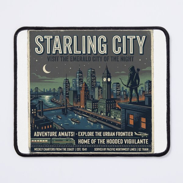 Item preview, Visit The Emerald City Of The Night designed and sold by Bad-Decisions-Designs.