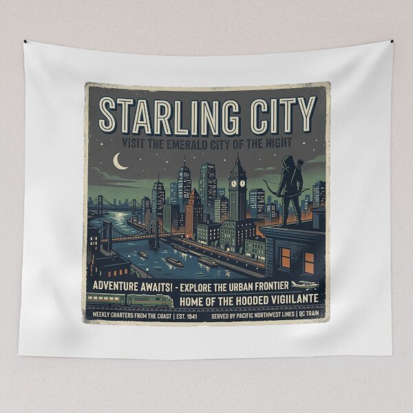 Item preview, Visit The Emerald City Of The Night designed and sold by Bad-Decisions-Designs.