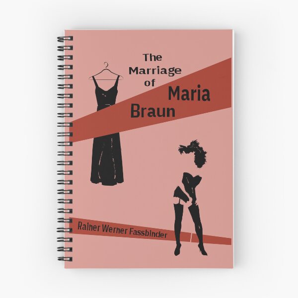 Item preview, The Marriage of Maria Braun Minimalist Poster | Rainer Werner Fassbinder | New German Cinema designed and sold by MORKINO POSTERS.