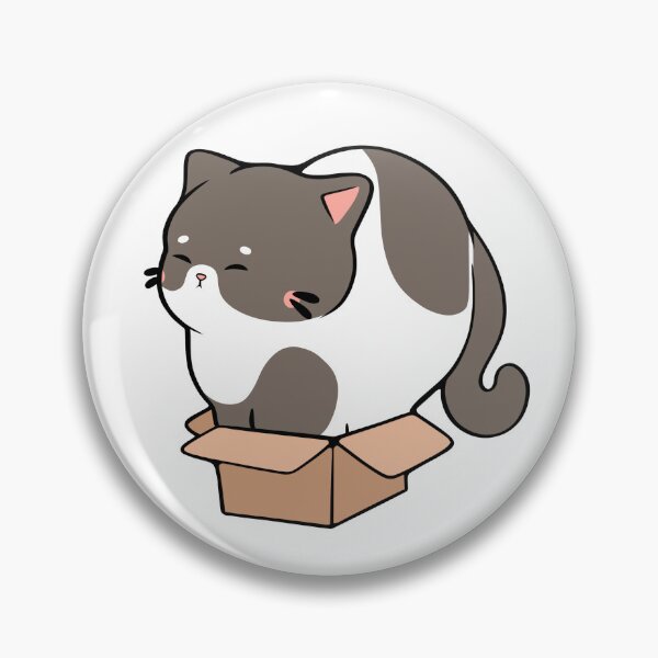 Item preview, Cat in a Box designed and sold by ArtbyKob.