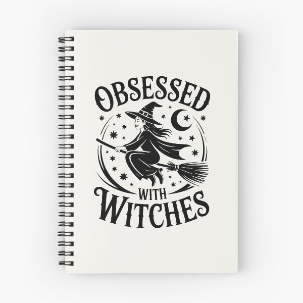 Item preview, Obsessed with Witches – Cute Halloween Witch Design designed and sold by Jollys-ArtShop.