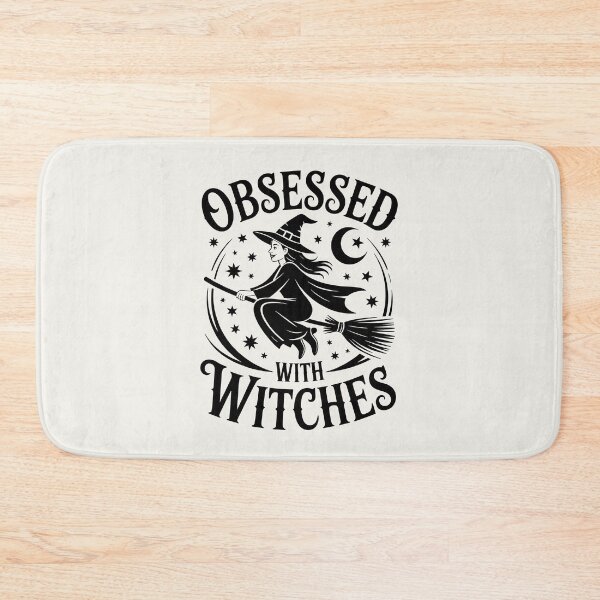Item preview, Obsessed with Witches – Cute Halloween Witch Design designed and sold by Jollys-ArtShop.