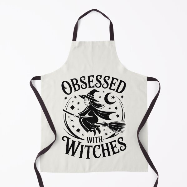 Item preview, Obsessed with Witches – Cute Halloween Witch Design designed and sold by Jollys-ArtShop.