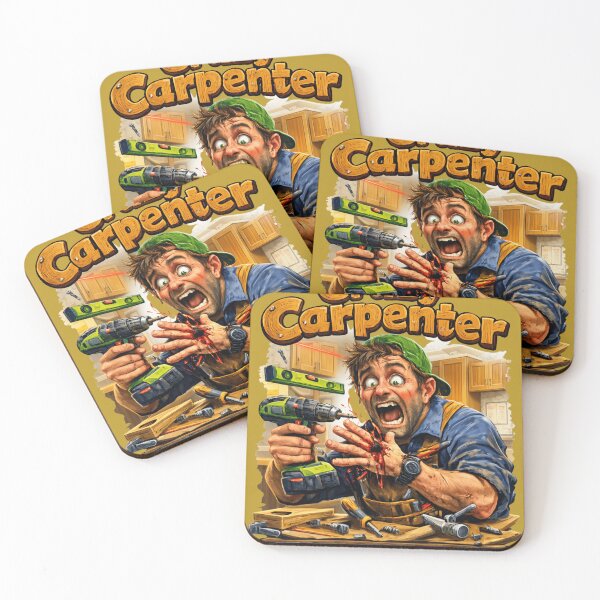 Item preview, Crazy Carpenter – It Always Works Out! designed and sold by MKNDESIGN.