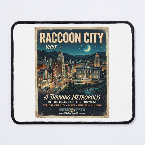 Item preview, Visit Raccoon City designed and sold by Bad-Decisions-Designs.