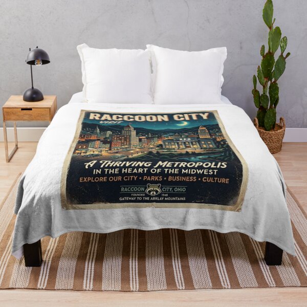 Item preview, Visit Raccoon City designed and sold by Bad-Decisions-Designs.