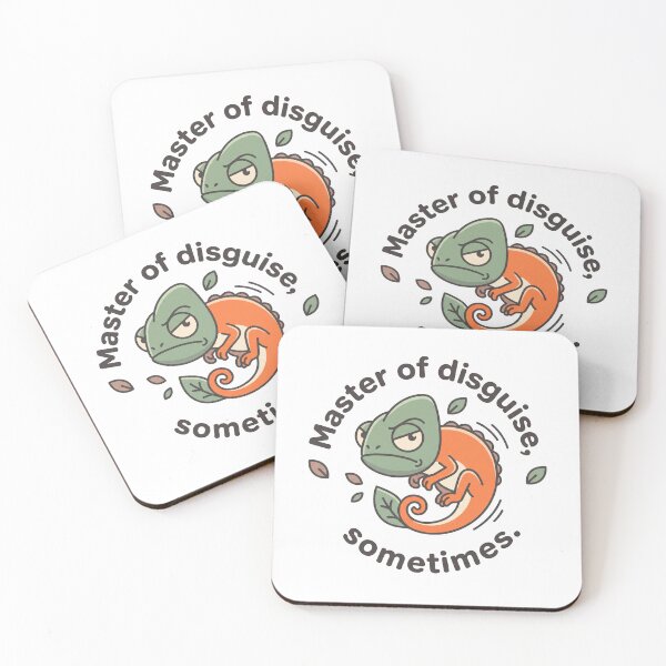 Item preview, Cute Chameleon Master of Disguise designed and sold by mackartist.