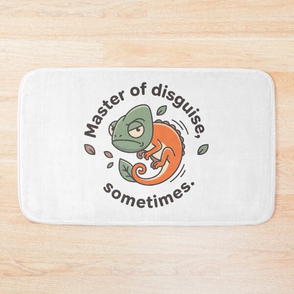 Item preview, Cute Chameleon Master of Disguise designed and sold by mackartist.