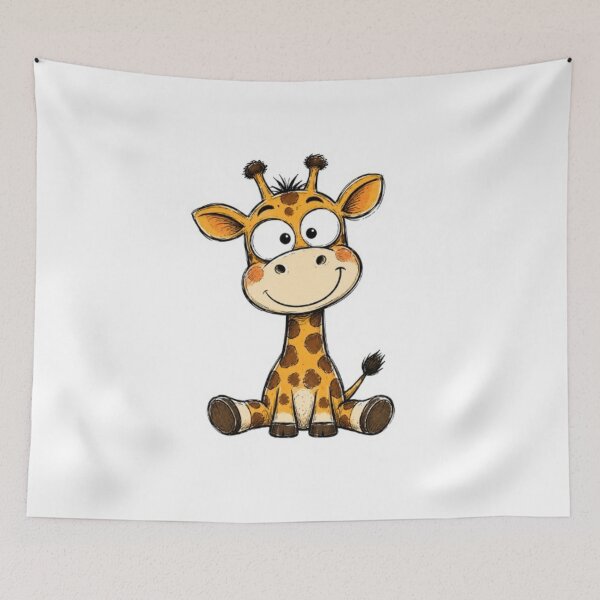 Item preview, Smiling Giraffe designed and sold by Snurly.