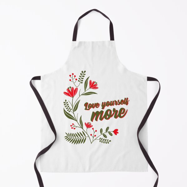 Item preview, Love Yourself More Floral Quote designed and sold by AhinoraArtShop.