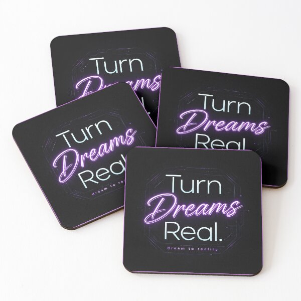 Item preview, Turn Dreams Real  designed and sold by Geordesign.