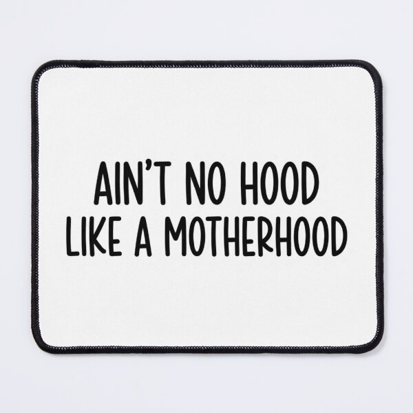 Item preview, Ain't No Hood Like A Motherhood Funny Mom Quote Typography Art Gift designed and sold by raedattia.