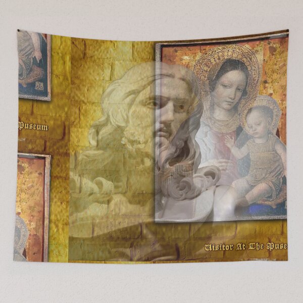 Item preview, Visitor At the Museum - The Saviour (By ACCI) designed and sold by VanyssaGraphics.