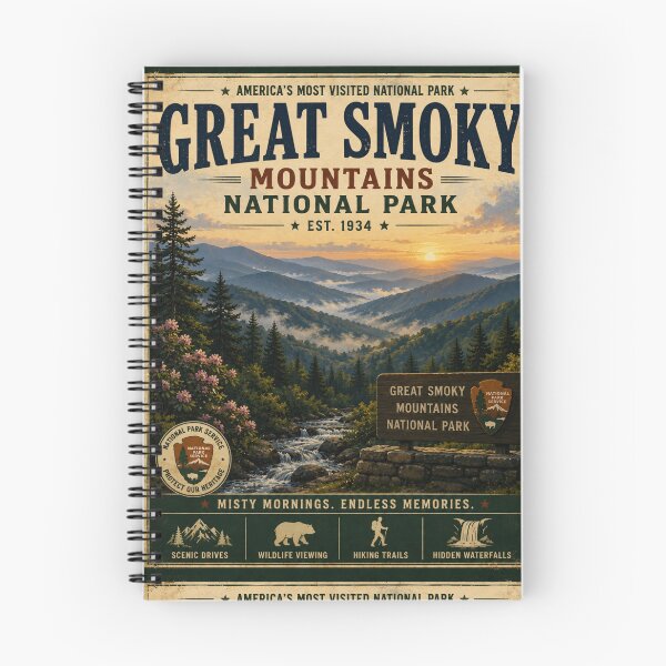 Item preview, Great Smoky Mountains National Park designed and sold by SlanPOD.