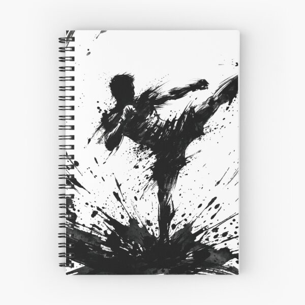 Item preview, Fluid Fury "Enso Kick" Dynamic Ink Splash designed and sold by NOVUS FERA.