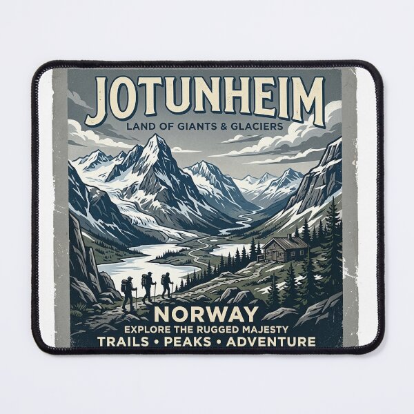Item preview, Explore The Rugged Majesty Of Jotunheim designed and sold by Bad-Decisions-Designs.