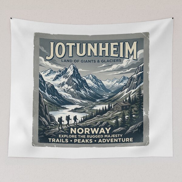 Item preview, Explore The Rugged Majesty Of Jotunheim designed and sold by Bad-Decisions-Designs.