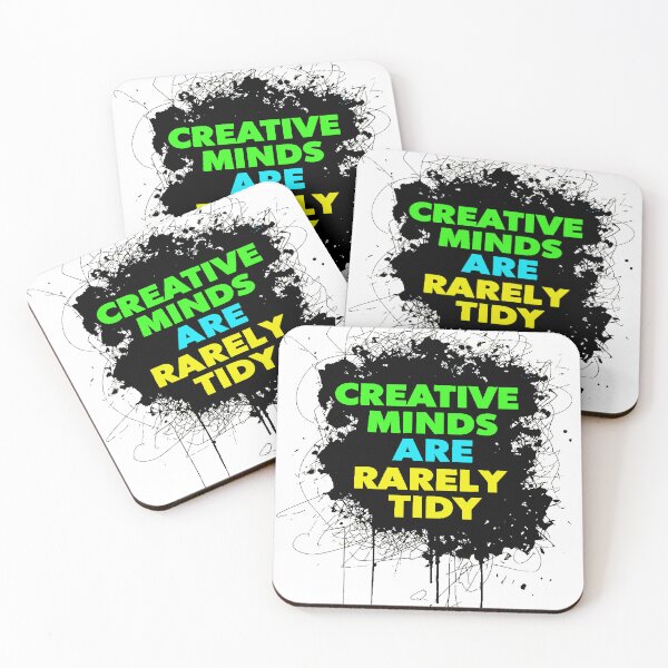 Item preview, CREATIVE MINDS ARE RARELY TIDY designed and sold by DBM Photo Art 1.