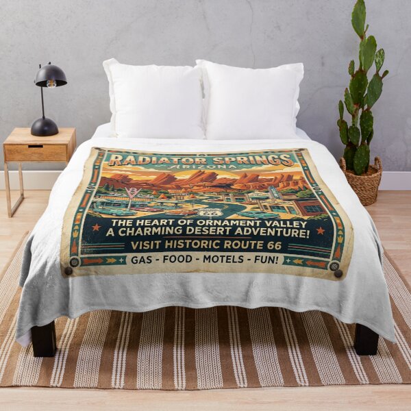 Item preview, Visit Radiator Springs And See Historic Route 66 designed and sold by Bad-Decisions-Designs.