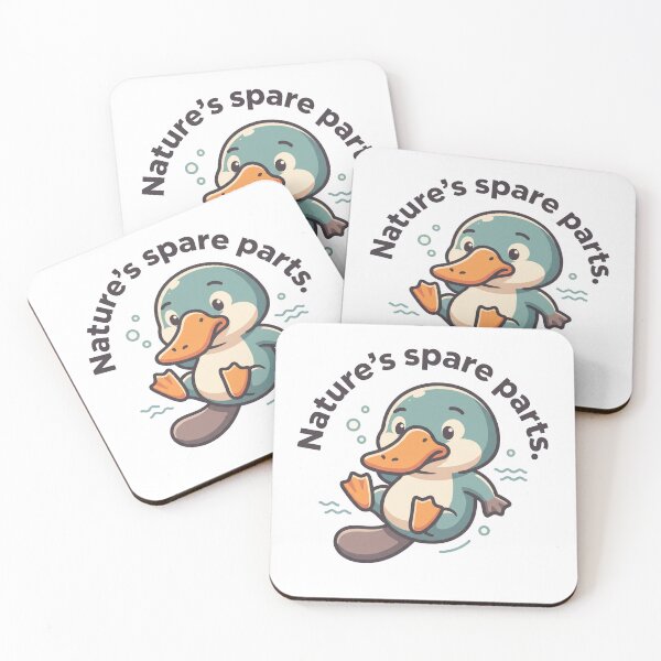 Item preview, Cute Platypus Nature's Spare Parts designed and sold by mackartist.