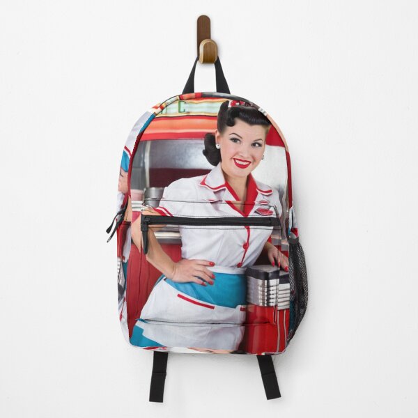 Item preview, Fashion - Typical Diner Waitress, Icon of Retro Aesthetics designed and sold by Beat-It.