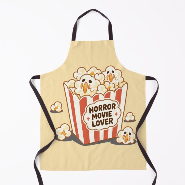 Item preview, Horror movie lovers – Cute ghost popcorn for Halloween and horror fans designed and sold by RedHDesign.