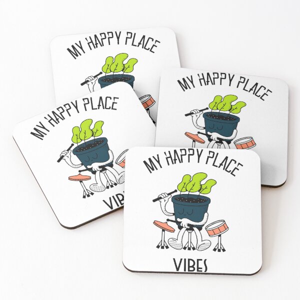Item preview, My Happy Place Vibes Drummer Plant designed and sold by AhinoraArtShop.
