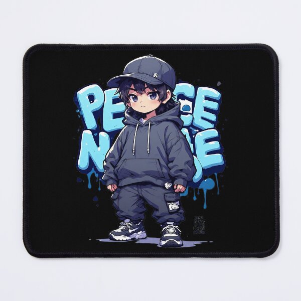 Item preview, Peace Mode Chibi Streetwear designed and sold by Radhestore.