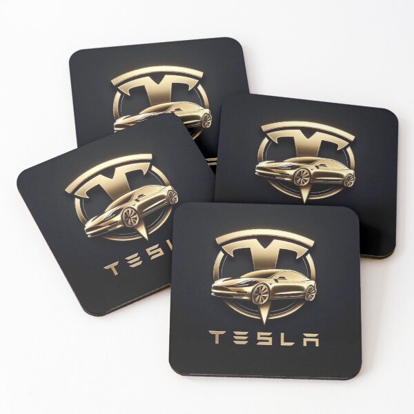 Item preview, Tesla logo designed and sold by TEEJAMBOREE.